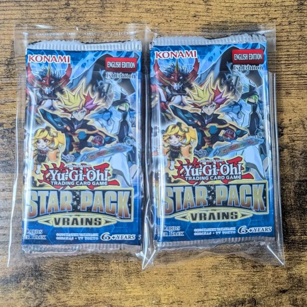 Yu-Gi-Oh Star Pack VRAINS 1st Edition 12 Sealed Booster Packs English Lot